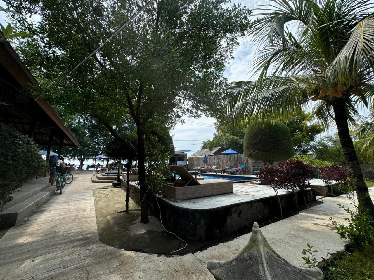 Sandy Beach Bungalows Gili Air Exterior photo